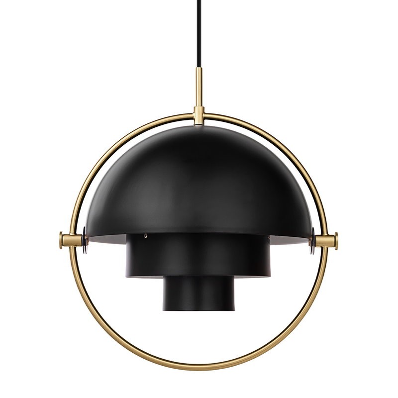 Multi-Lite Pendant Light - Layered Metal Pendant Lamp For Kitchen Island