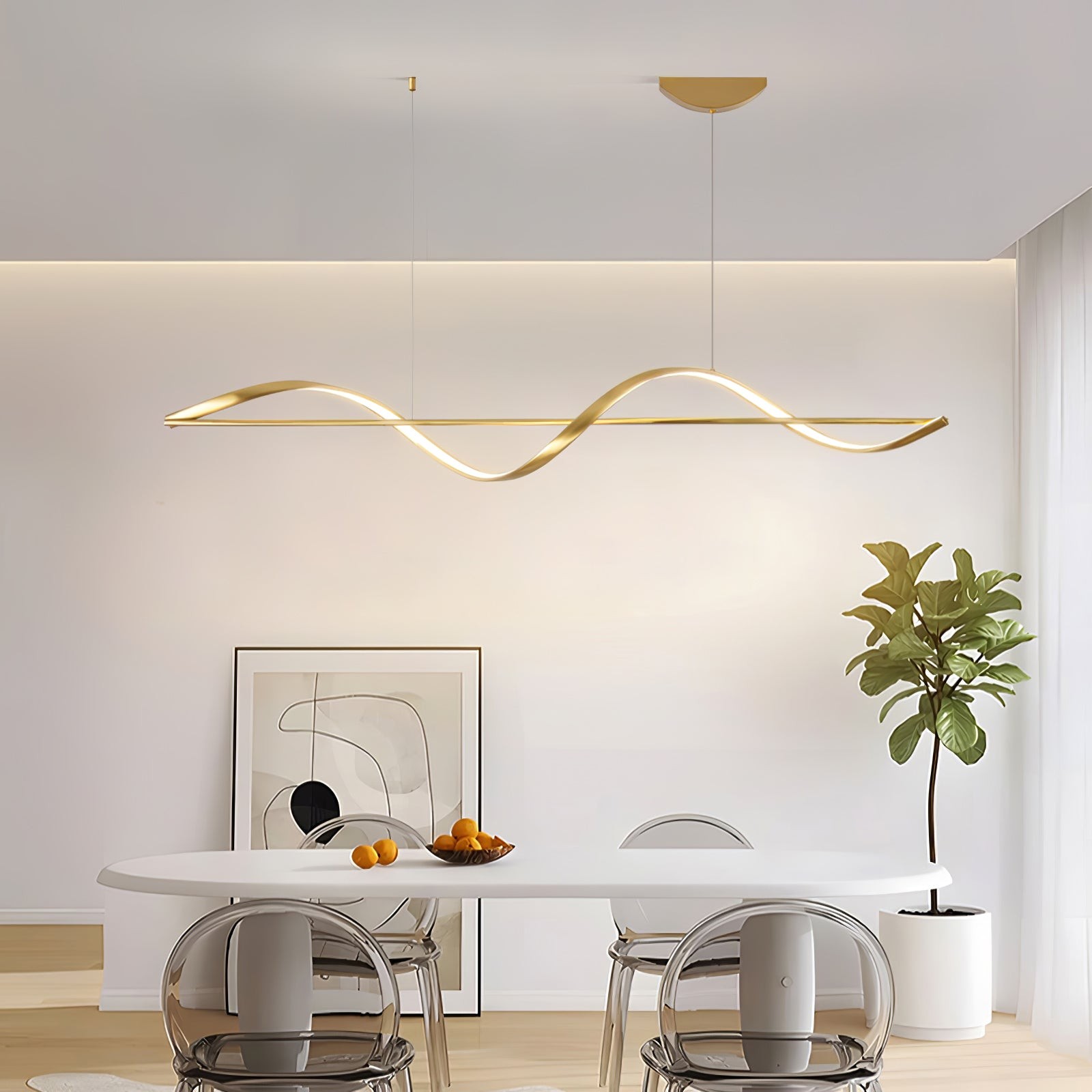 Whisper Linear Island Chandelier KL1095