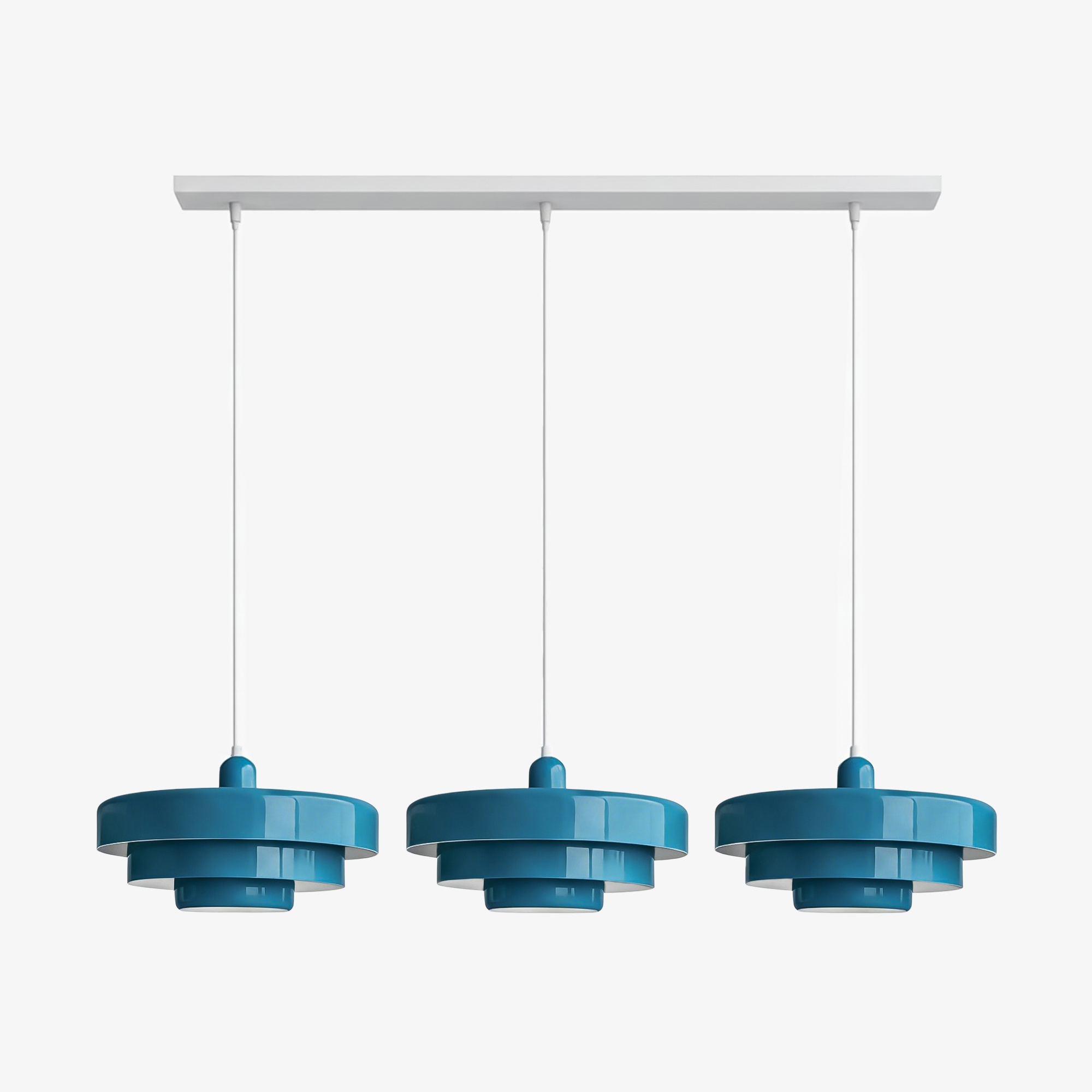 3 Tiers Bauhaus Nordic Macaron Pendant Light - Modern Pendant and Ceiling Light for Living Room KL30