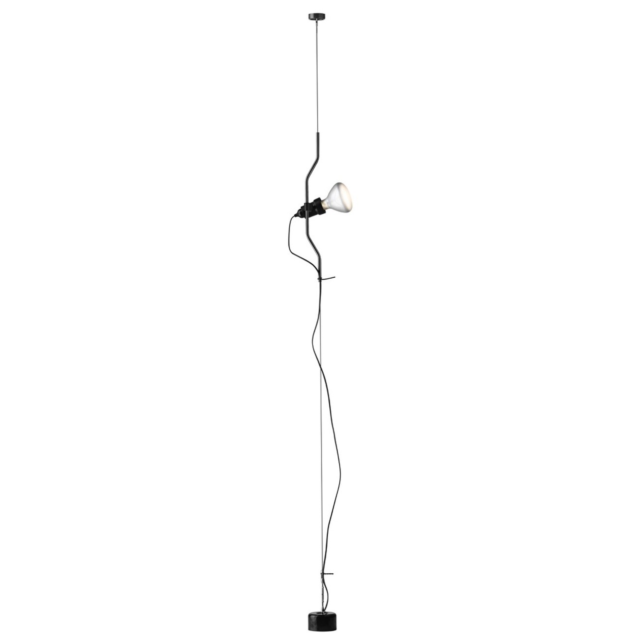 Parentesi Ceiling Lamp - Modern Adjustable Metal Pendant Light for Bedrooms