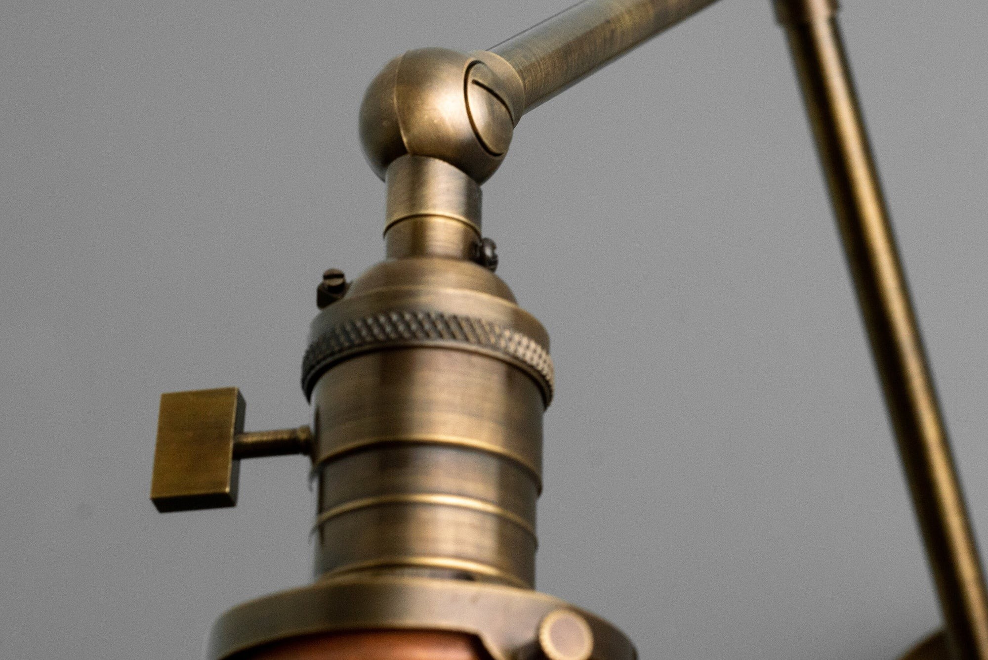 Conique Metal Industrial Wall Sconce with Adjustable Arm - Vintage Copper Cone Shade for Task Lighting KL1526