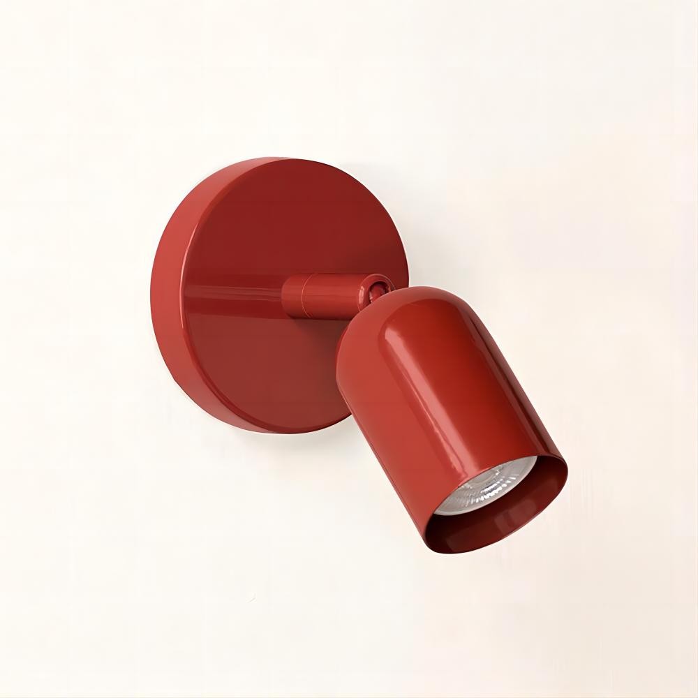 Colorful Bauhaus Cylinder Wall Lamp - Modern Ambient Light for Living Spaces KL15