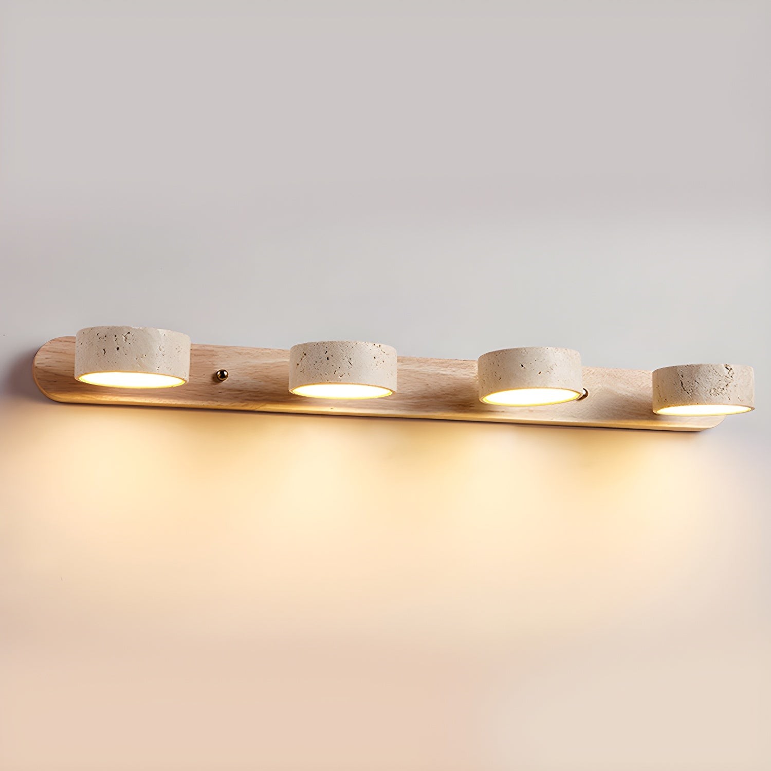Minimalist Multi Light Travertine Wall Sconce KL892