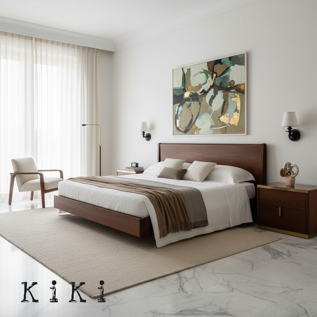 Kalvora Classic Sculpted Wall Sconce – Fabric Shade Sconce For Indoor Accent Lighting KL1162