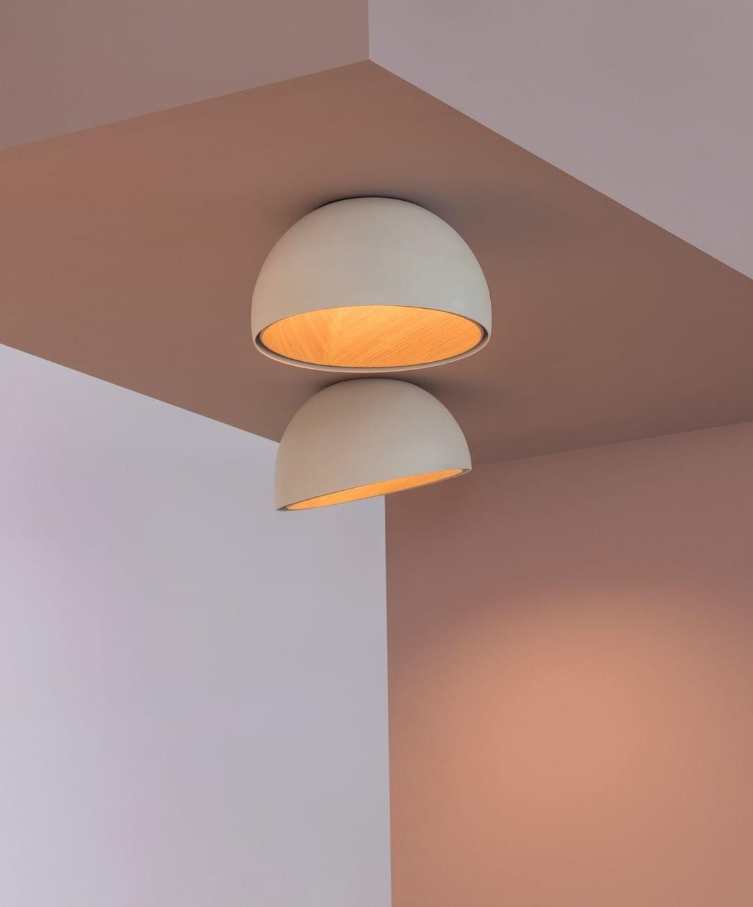 Simple Modern Nordic LED Eggshell Ceiling Lamp KL345