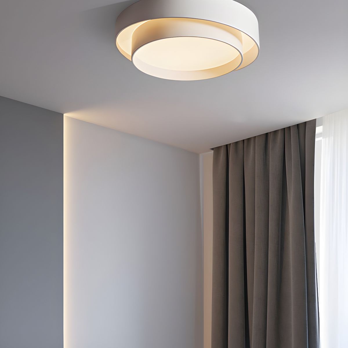 Modern Minimalist Melody Disc Ceiling Light KL24
