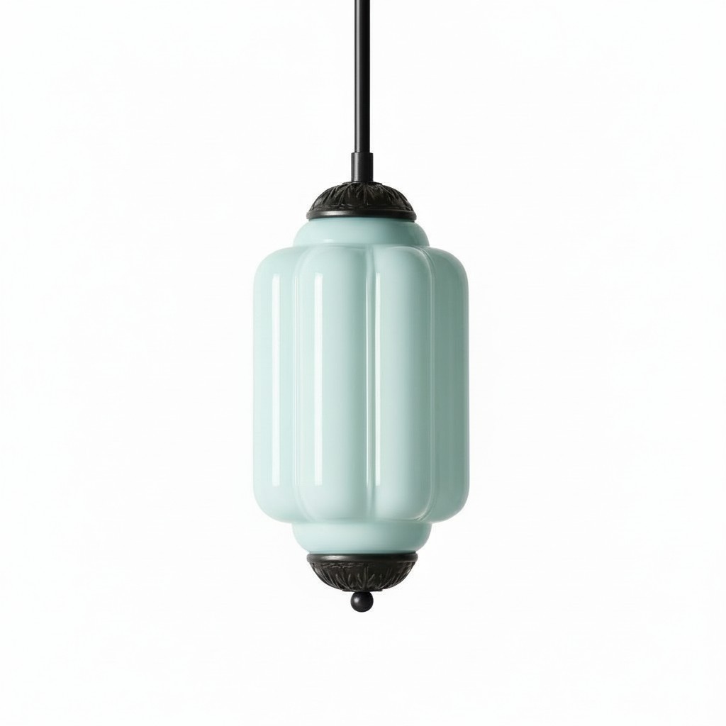 Eloise Simple Glass Irregular Lantern Pendant Lamp KL828