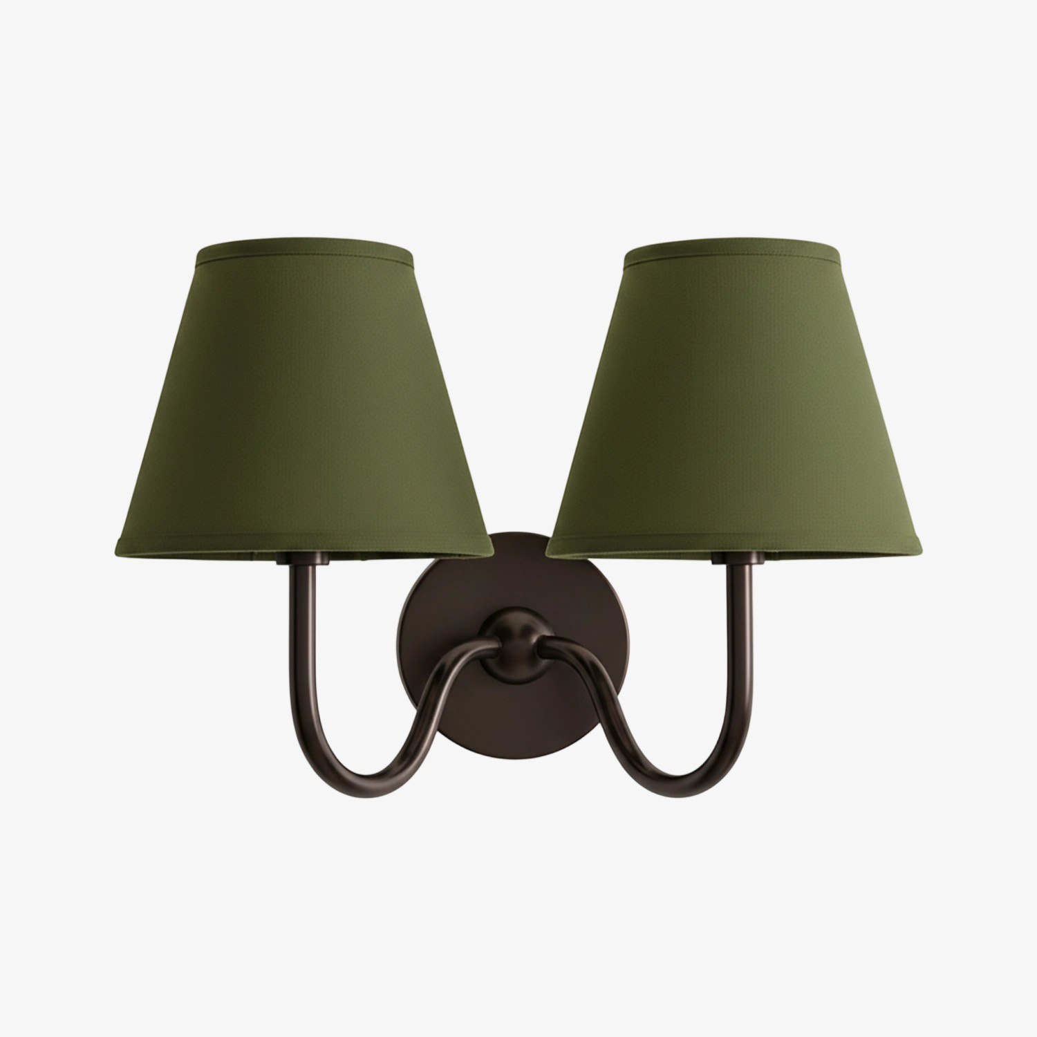Luvora Vintage Pleated Shade Wall Lamp - Refined Linen Sconce For Bathroom or Corridor KL1272