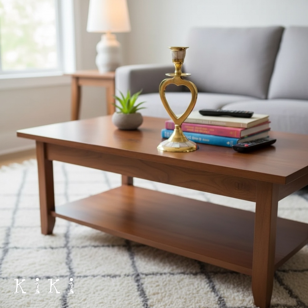 Ossik Decorative Candle Holder - Retro Nordic Brass Holder for Bedroom and Table KL2348