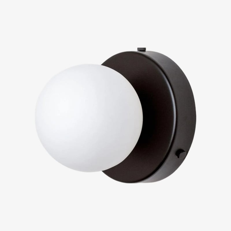 Nuevola Modern Glass Metal Wall Light - Artistic Accent Sconce for Cozy Nooks KL2089