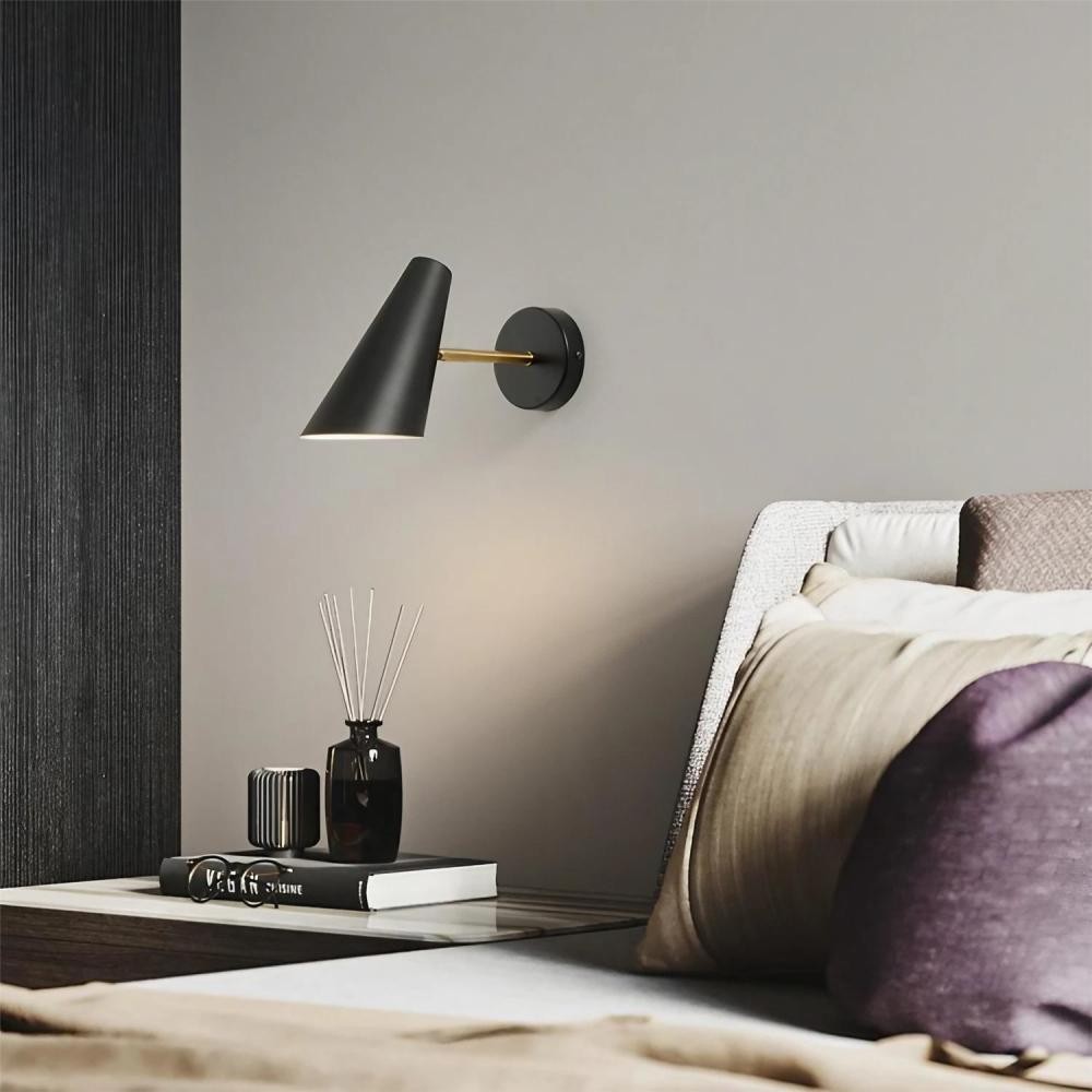 Modern Industrial Adjustable Bedside Wall Light KL03