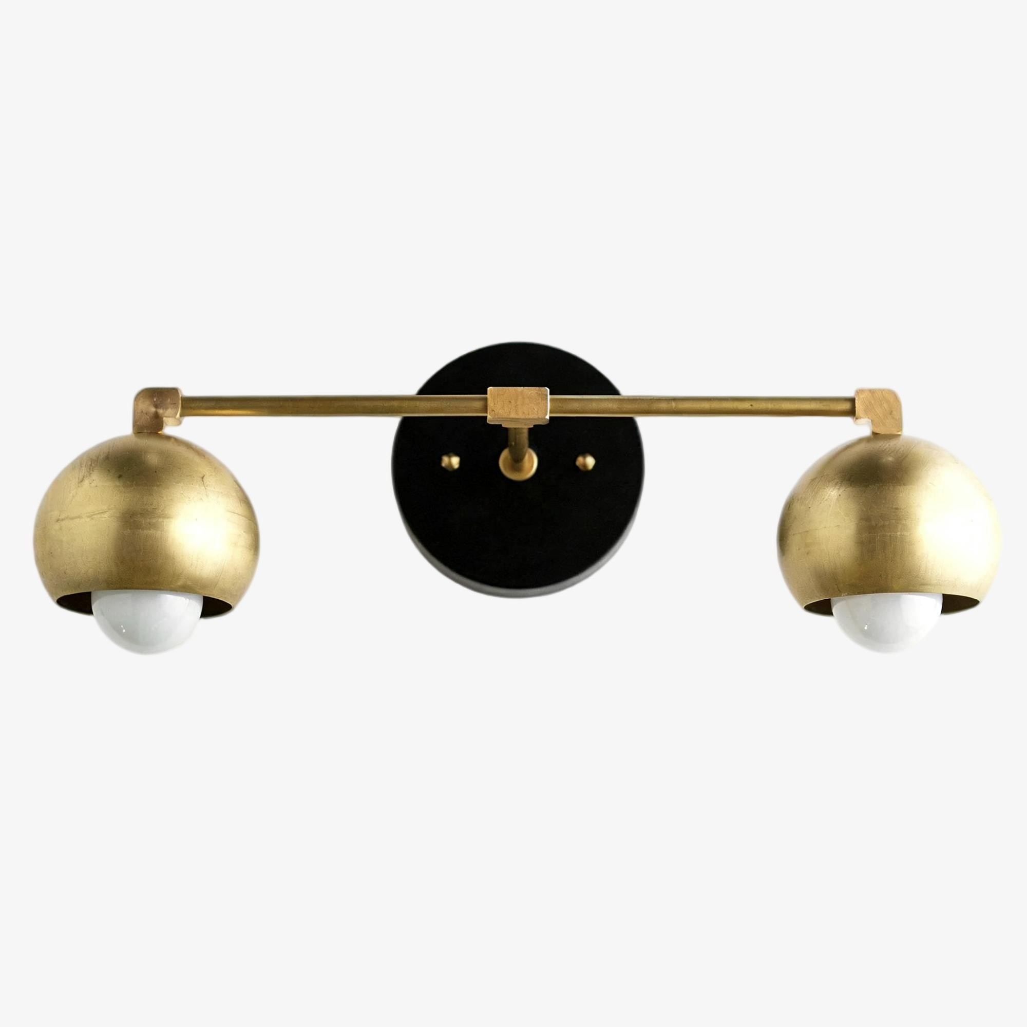 Metio Dome Decorative Vanity Light - Classic Orb Shade Bathroom Wall Lamp KL1424
