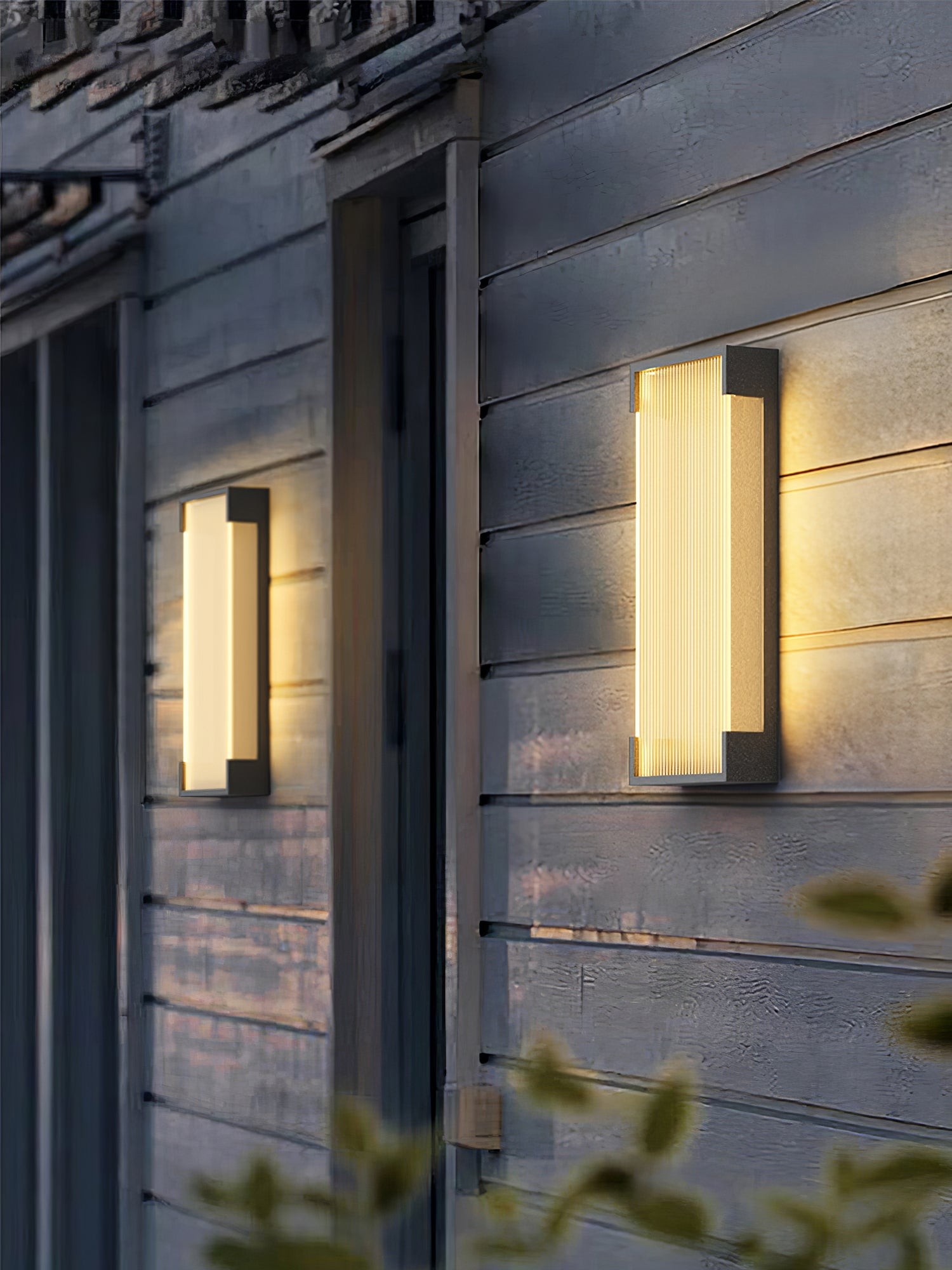Rectangular Outdoor Wall Light KL601