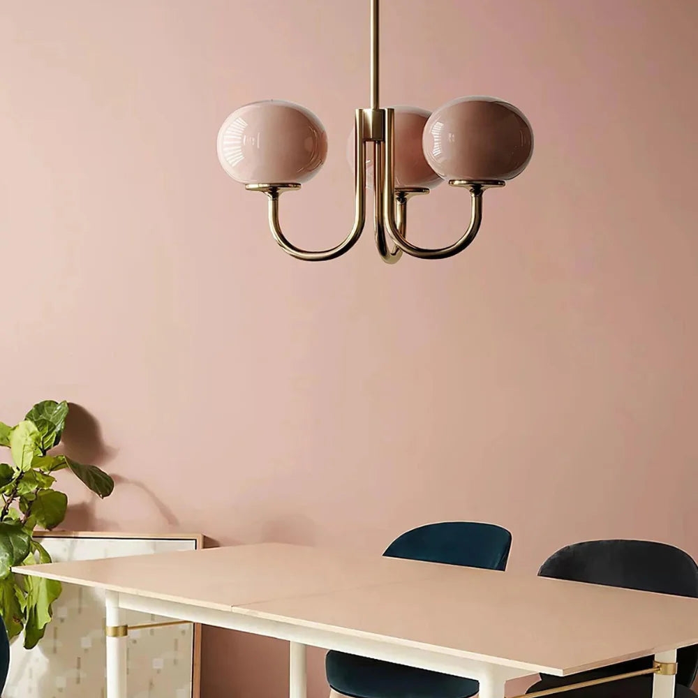 Marshmallow Modern Glass Chandelier D776