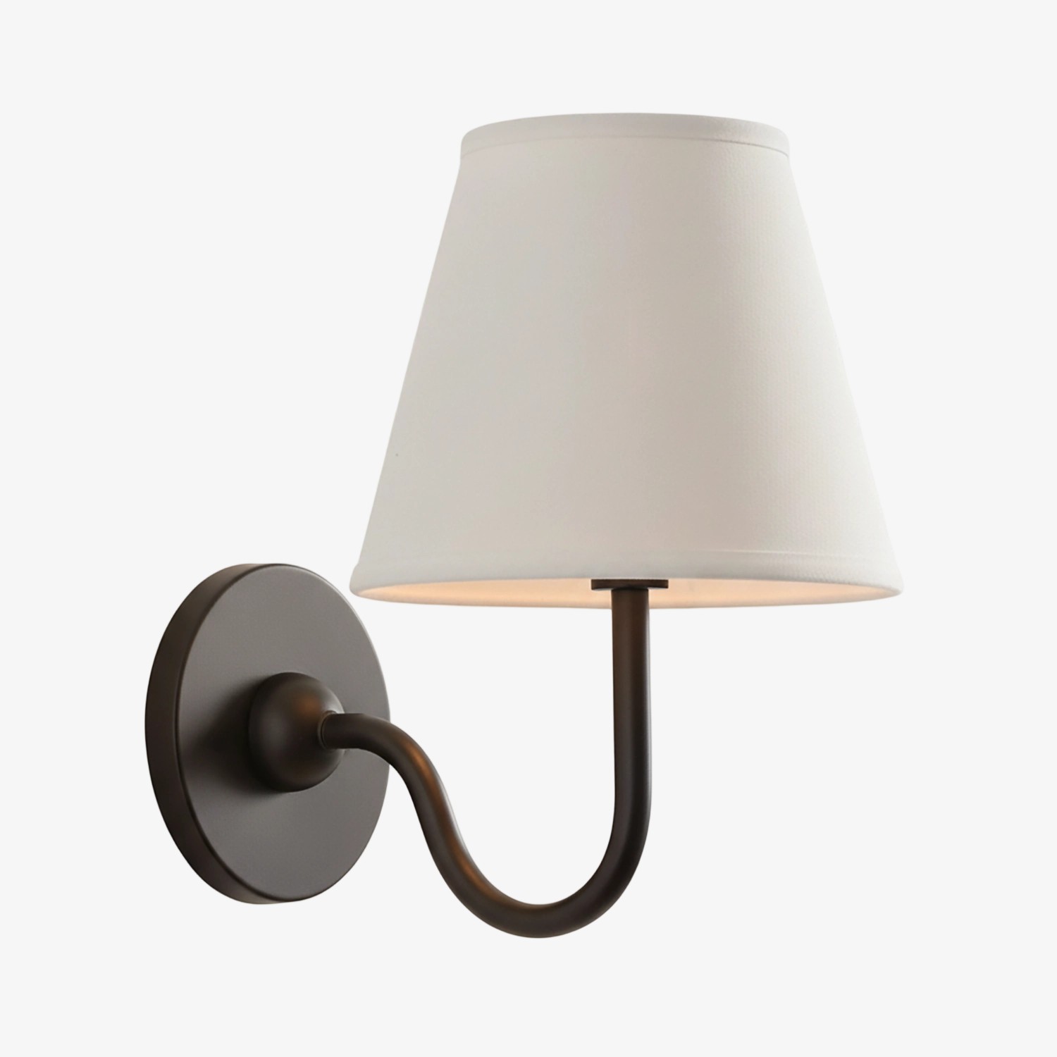 Luvora Vintage Pleated Shade Wall Lamp - Refined Linen Sconce For Bathroom or Corridor KL1272