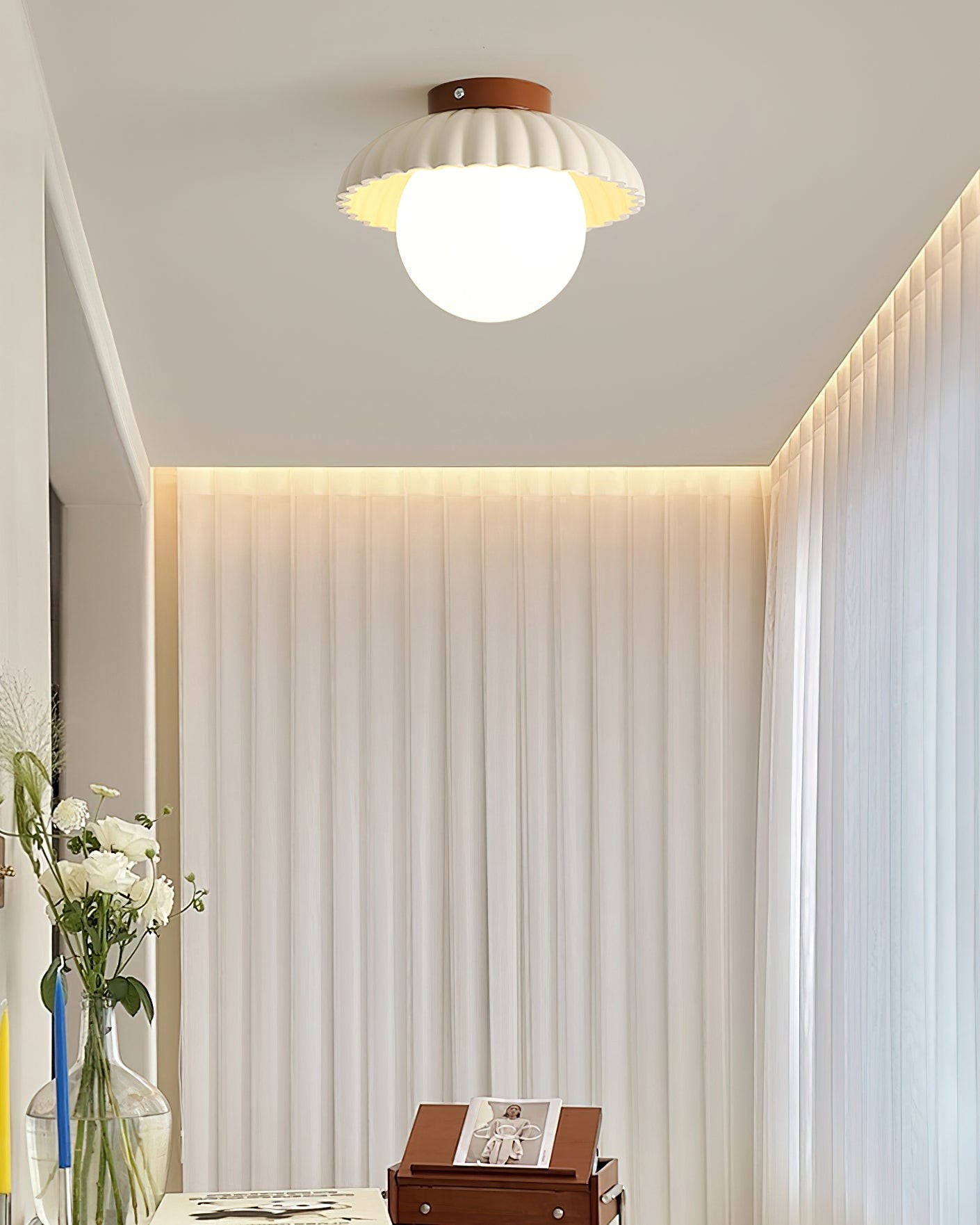 Alien Flower Ceiling Light - Modern Design Ceiling Lamp for Bedroom and Bathroom KL214