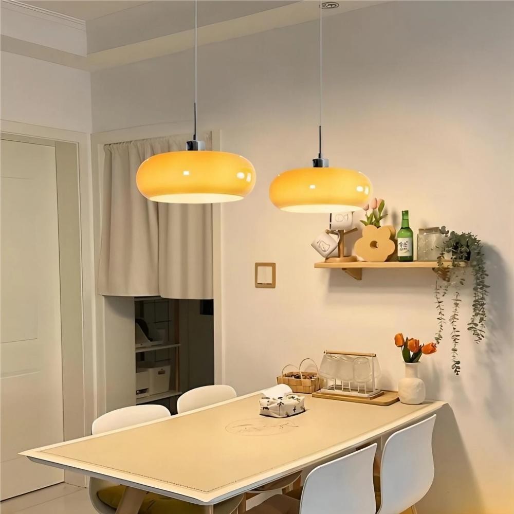 Nordic Bauhaus Design Glass Pendant Light KL04