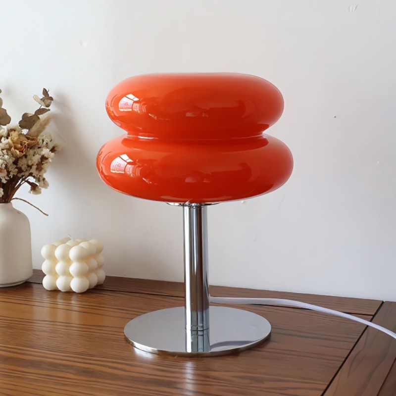 Bauhaus Macaron Stained Glass Table Lamp