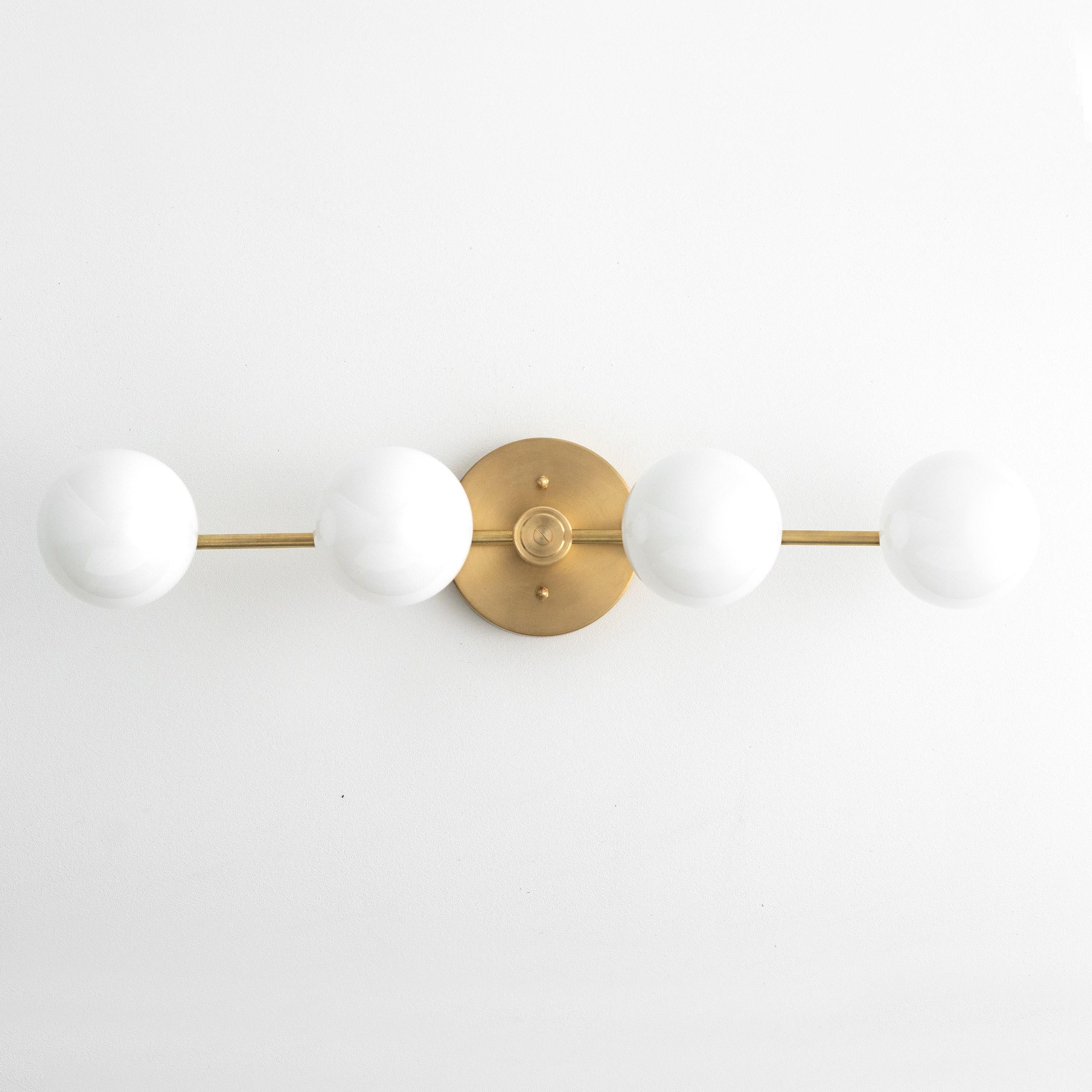 Glorica Glass Long Vanity Light - Modern Minimalist Wall Sconce Design KL1425