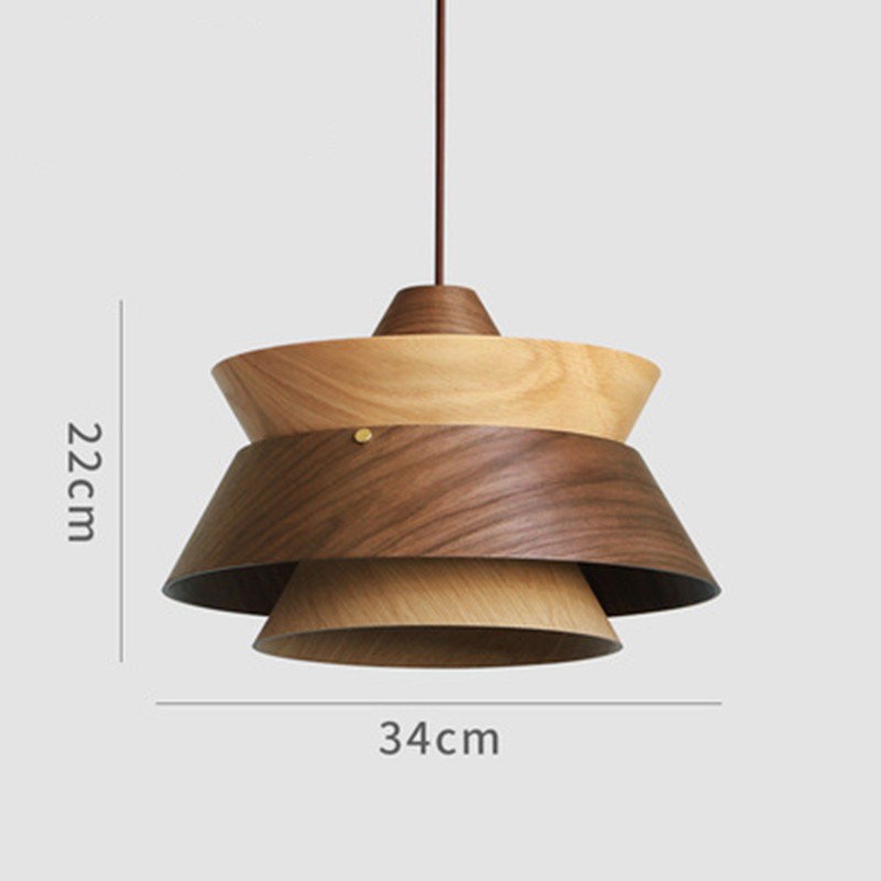 Nordic Wooden Pendant Light