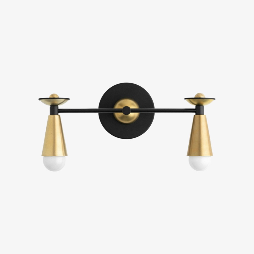 Pyralis Cone Modern Art Deco Lighting - Vintage Style Vanity Sconce Light KL1434