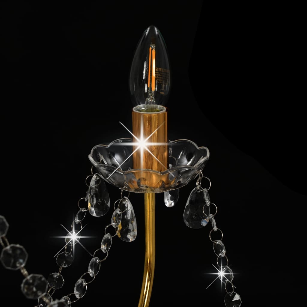Vintage Beaded Chandelier