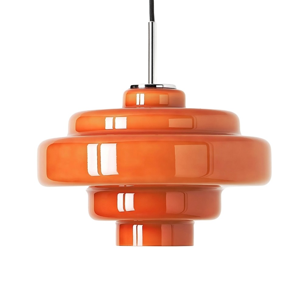 Modern Bauhaus Elegant Glass Effect Pendant Light KL1100