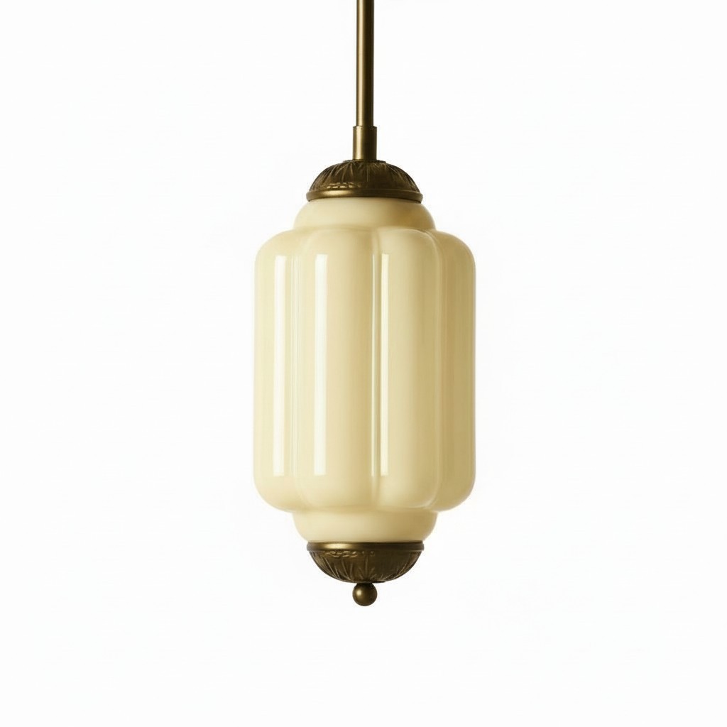 Eloise Simple Glass Irregular Lantern Pendant Lamp KL828