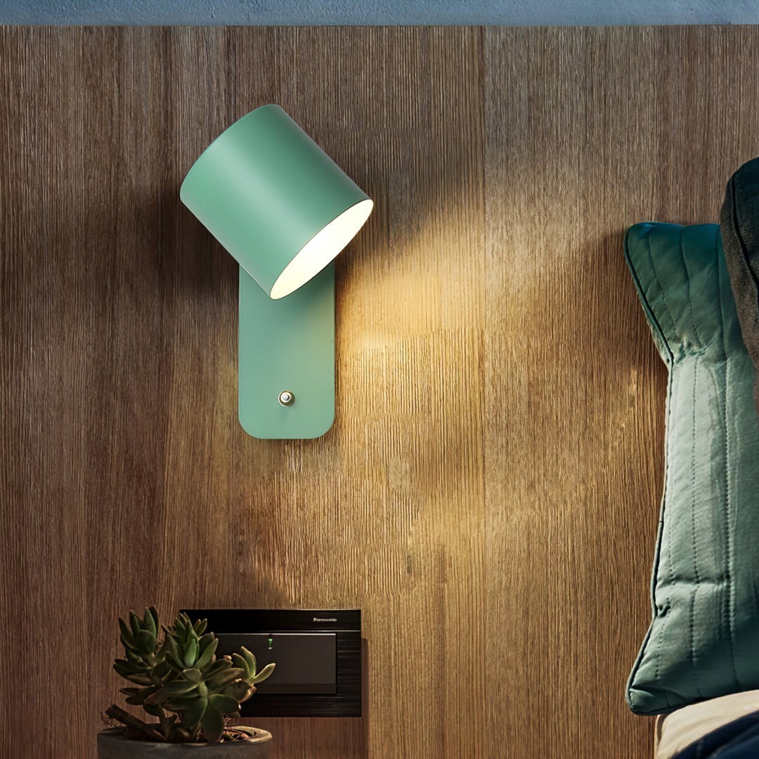 Modern Minimalist Swivel Cylinder Wall Sconce KL02