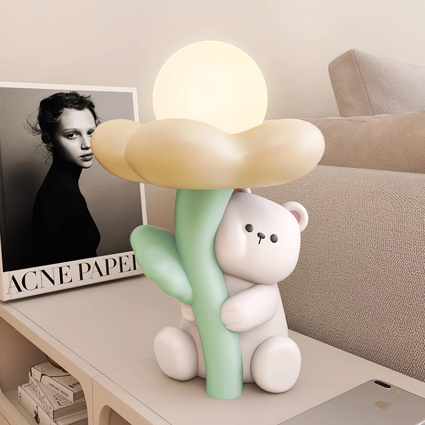 Cute Bear Resin Table Lamp KL821
