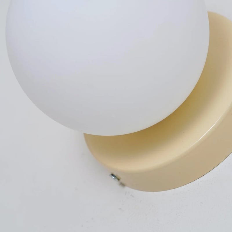 Nuevola Modern Glass Metal Wall Light - Artistic Accent Sconce for Cozy Nooks KL2089