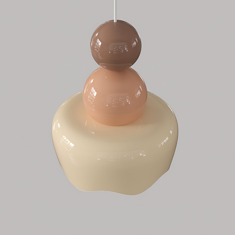 Cream Sunny Rain Doll Resin Pendant Light KL126