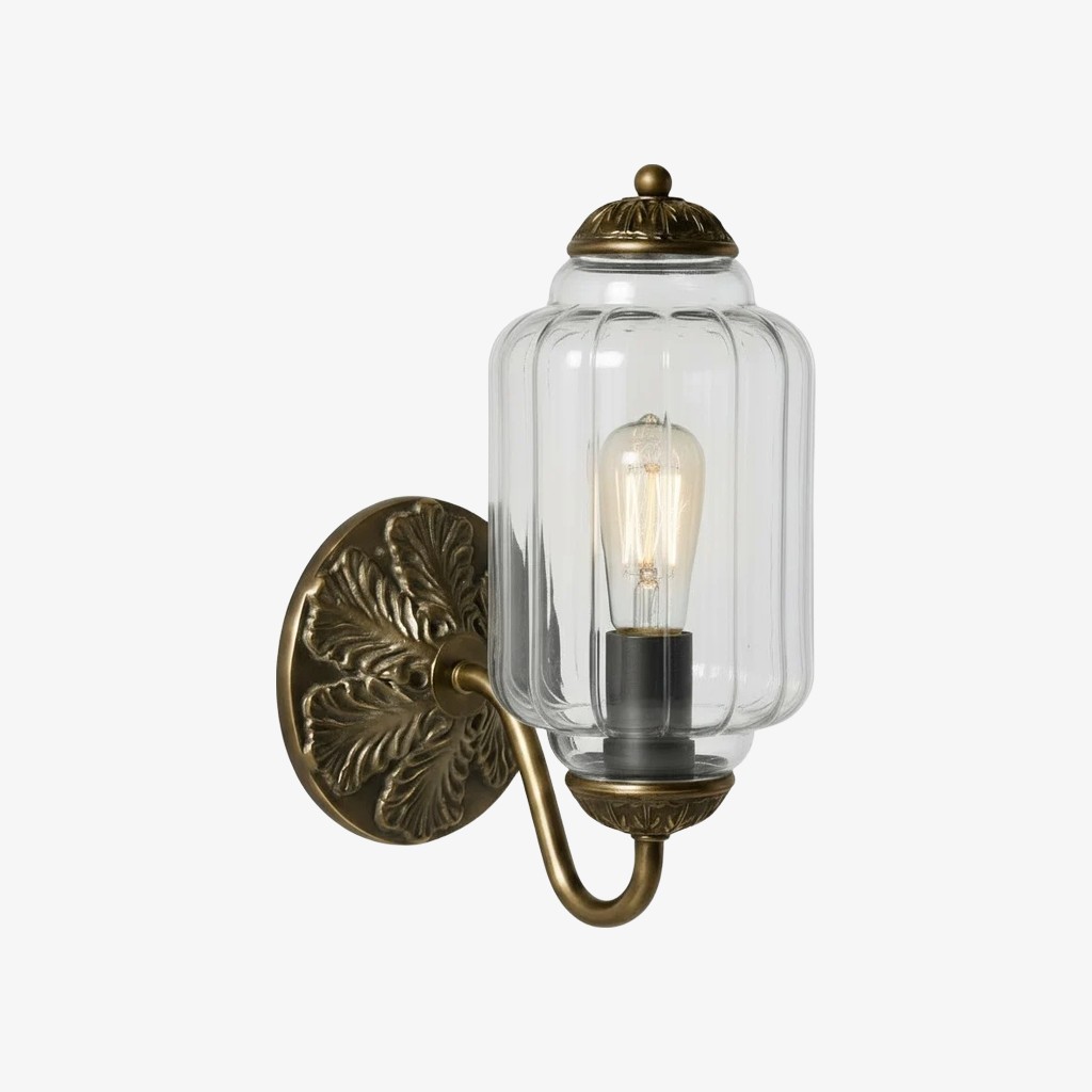 Eloise Refined Metal Glass Timeless Look Wall Sconce - Interior Mood Lighting KL1397