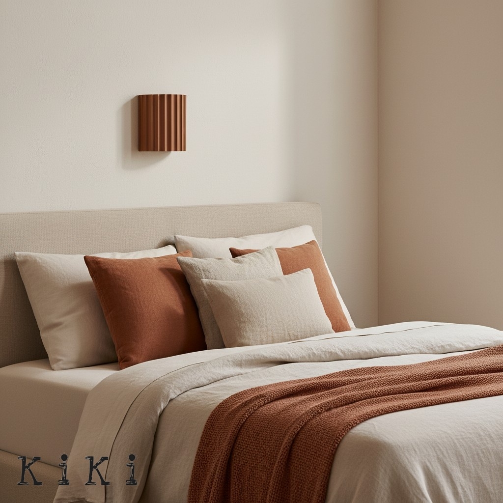 Textured Resin Wall Lamp - Contemporary Style Light for Bedroom or Hallway KL60