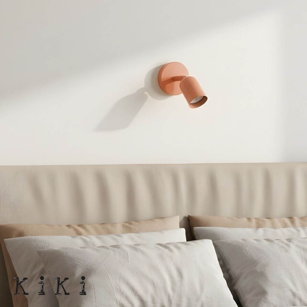 Colorful Bauhaus Cylinder Wall Lamp - Modern Ambient Light for Living Spaces KL15