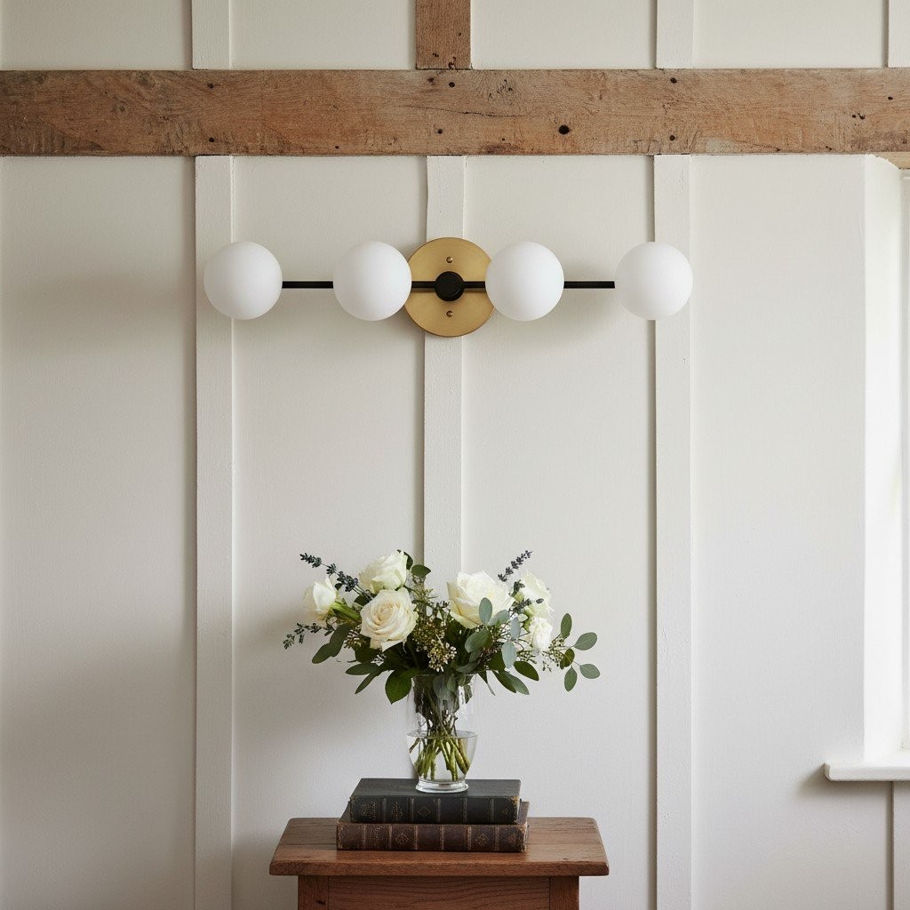 Glorica Glass Long Vanity Light - Modern Minimalist Wall Sconce Design KL1425