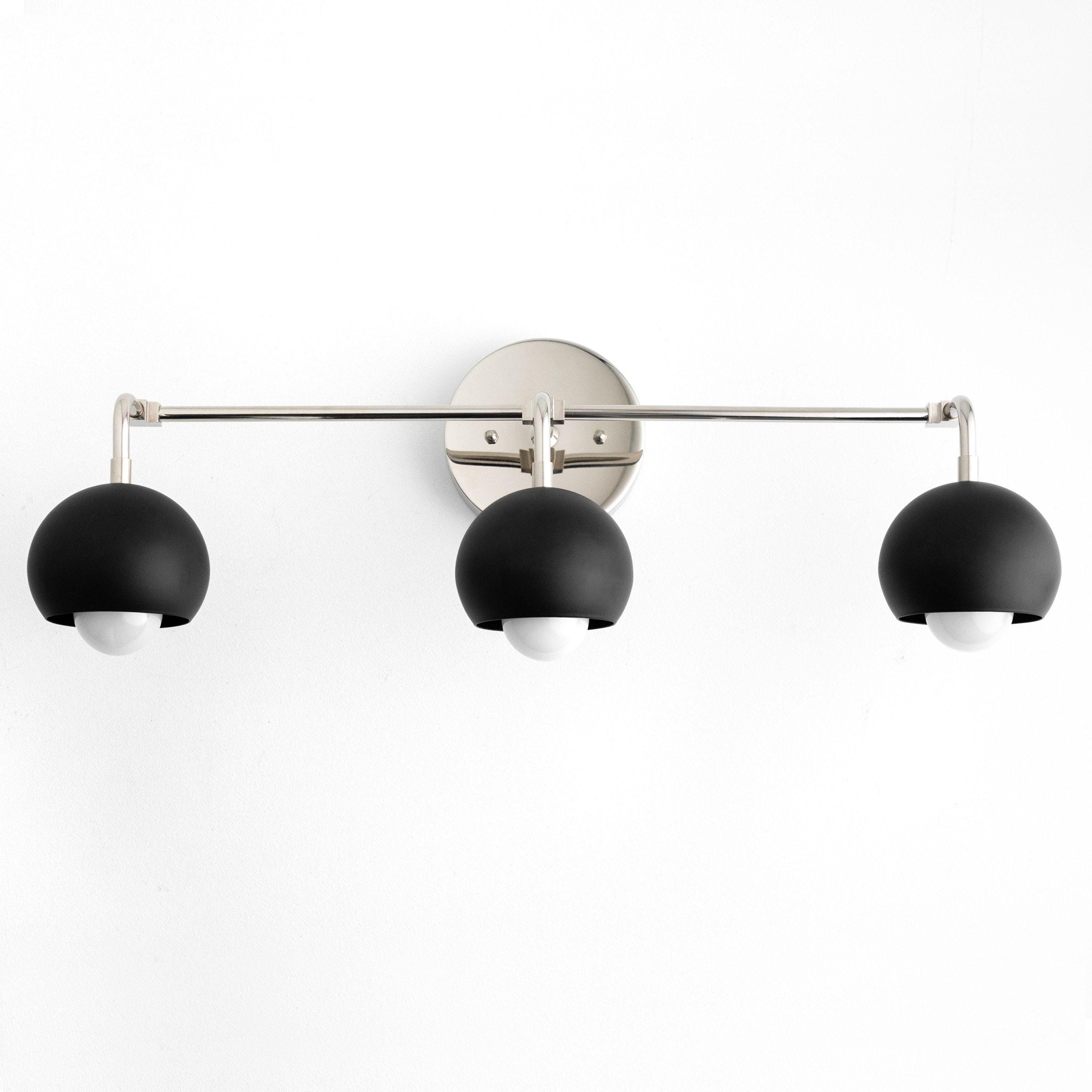 Metio Dome Decorative Vanity Light - Classic Orb Shade Bathroom Wall Lamp KL1424
