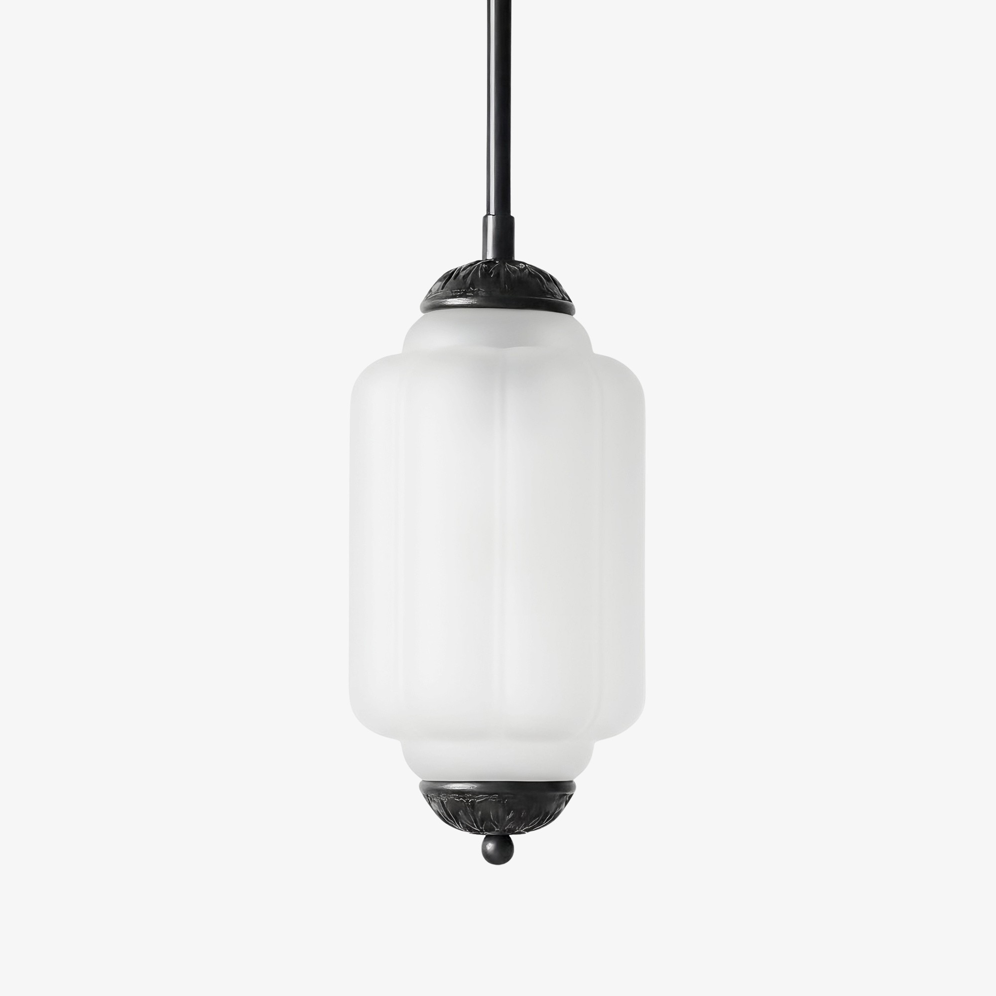Eloise Vintage Glass Pumpkin Pendant Light - Decorative Lighting for Kitchen KL1453