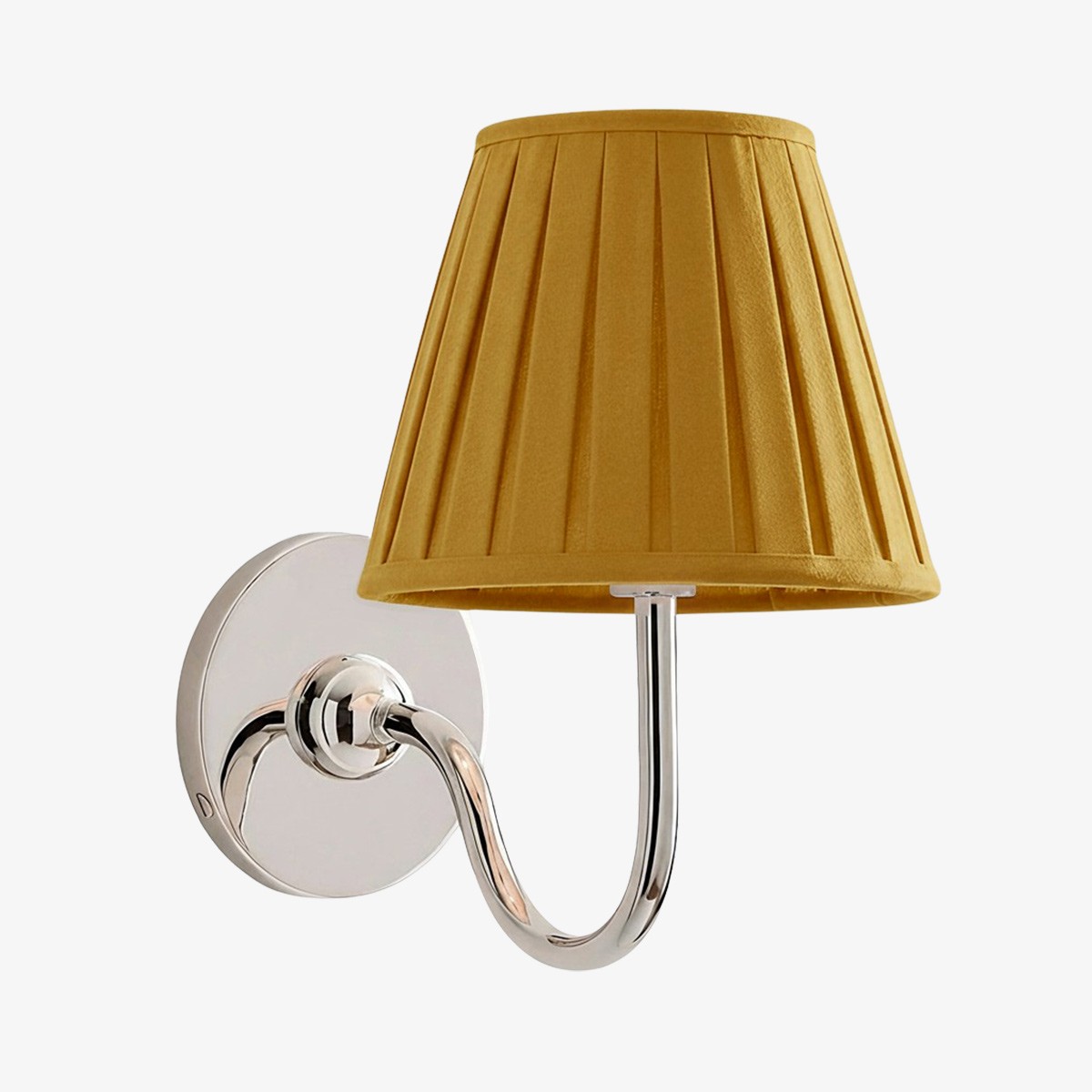 Luvora Vintage Pleated Shade Wall Lamp - Refined Linen Sconce For Bathroom or Corridor KL1272