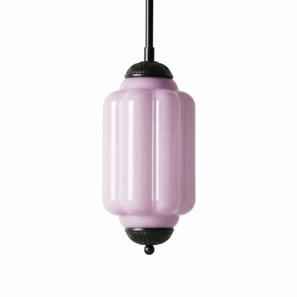 Eloise Simple Glass Irregular Lantern Pendant Lamp KL828