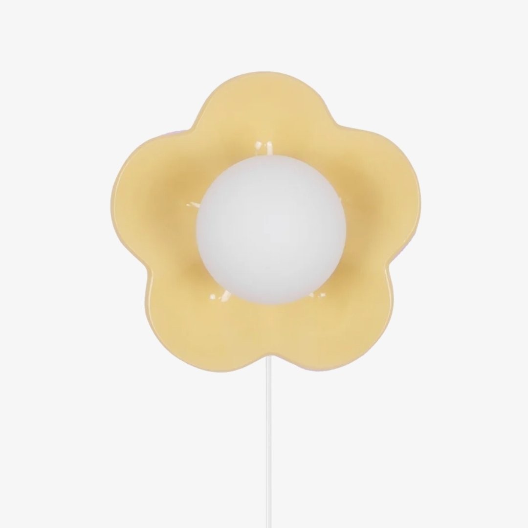 Florixa Blooming Flower Wall Light - Decorative Indoor Lamp for Bedroom and Living Room KL2066
