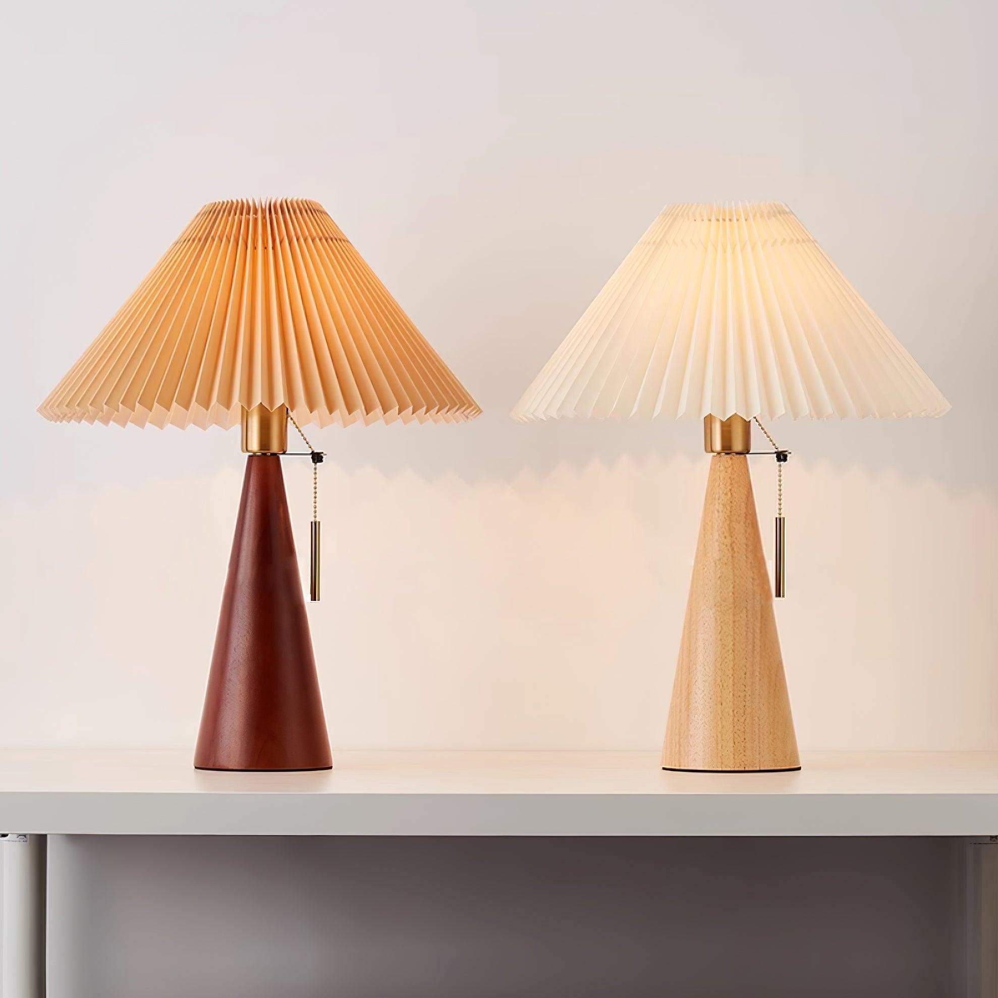 Fashion Vintage Wood Table Lamp KL420