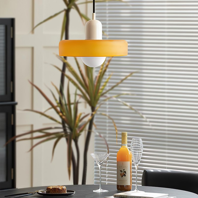 Disc Orb Pendant Light