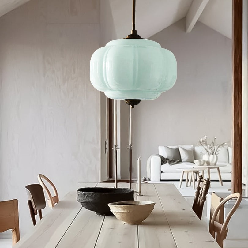 Retro Glass Eloise Pendant Light For Kitchen Island KL801