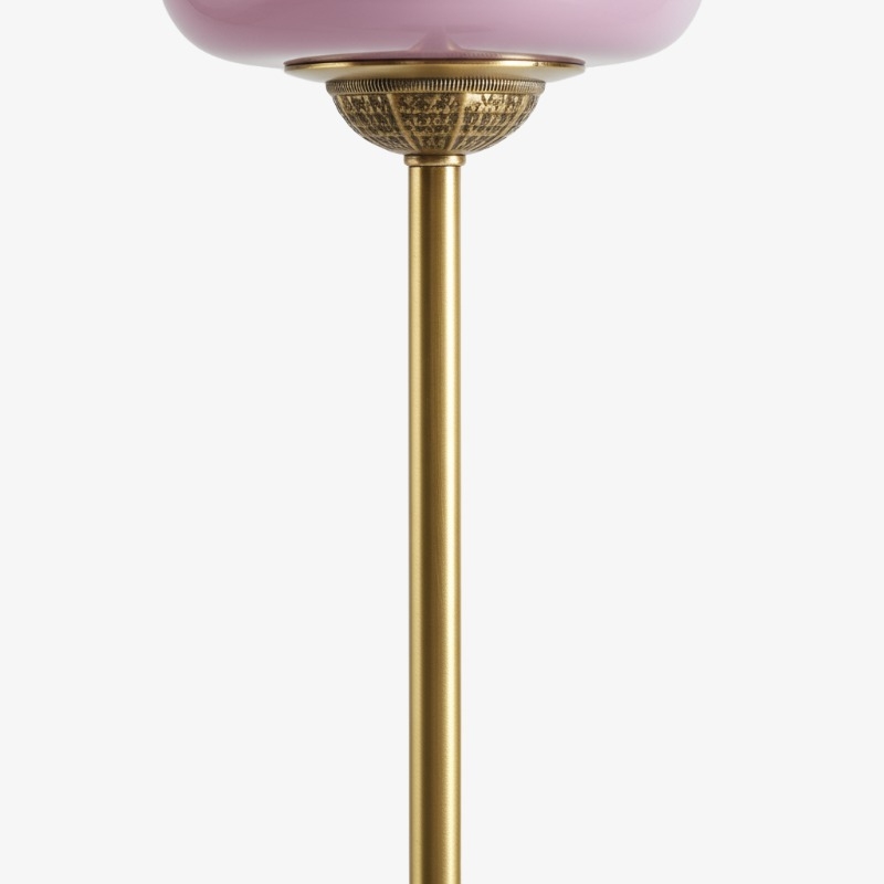 Eloise Artistic Textured Glass Floor Lamp - Elegant Lighting for Bedroom or Interior Space KL2330