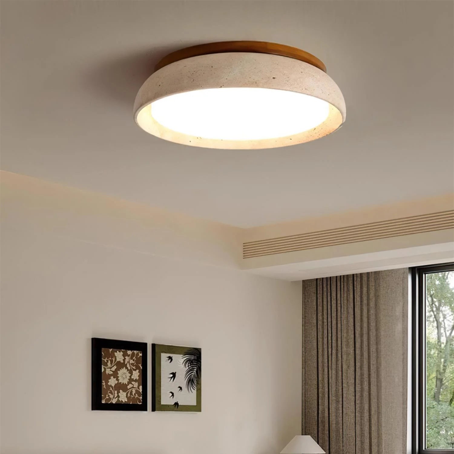 Modern Scandinavian Travertine Ceiling Light KL1556