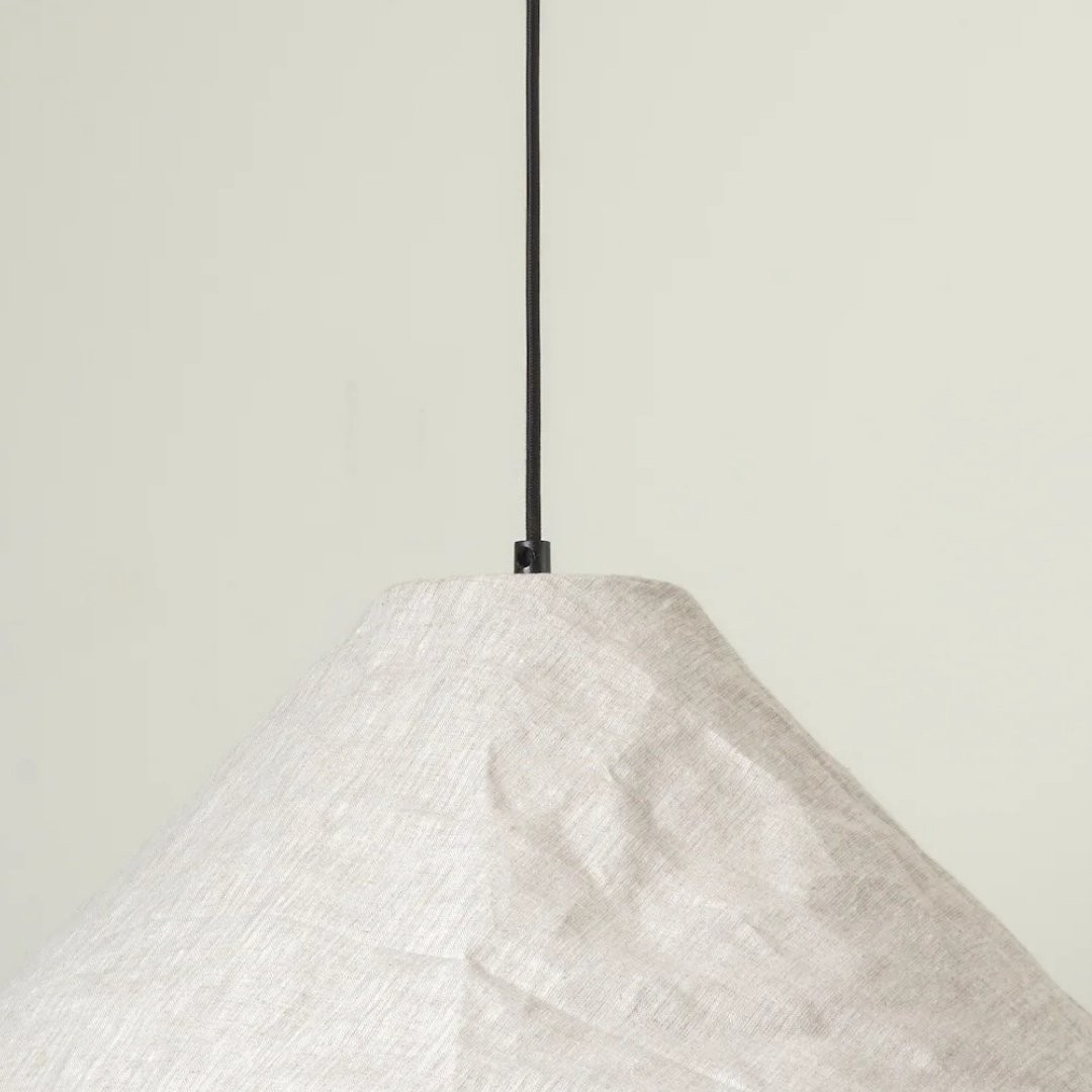 Zalen Fabric Lantern Shade Pendant Light - Artistic Lighting for Contemporary Home KL1670