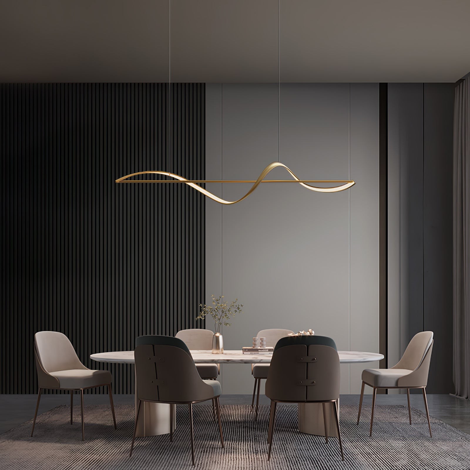 Whisper Linear Island Chandelier KL1095