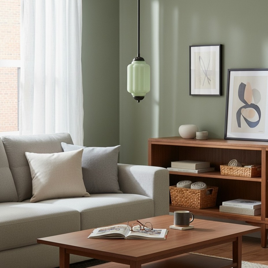 Eloise Simple Glass Irregular Lantern Pendant Lamp KL828