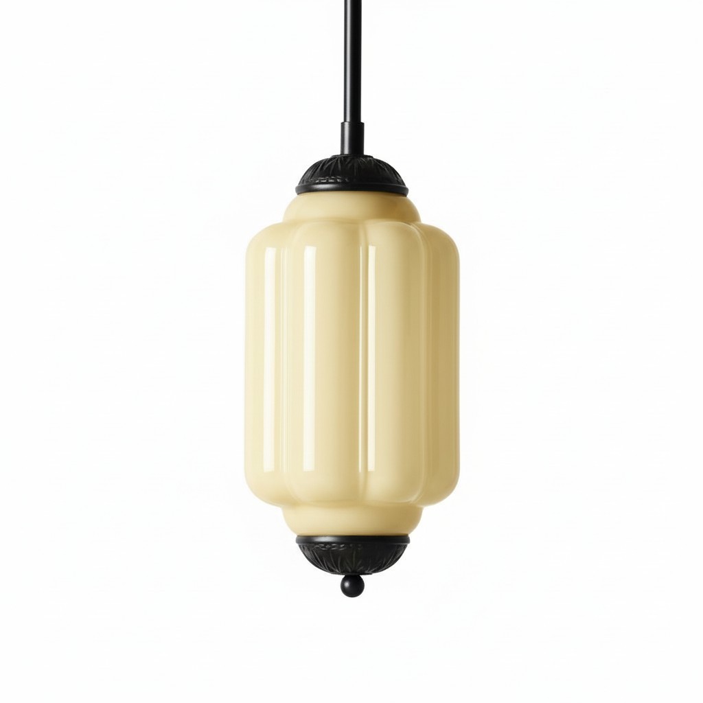 Eloise Simple Glass Irregular Lantern Pendant Lamp KL828